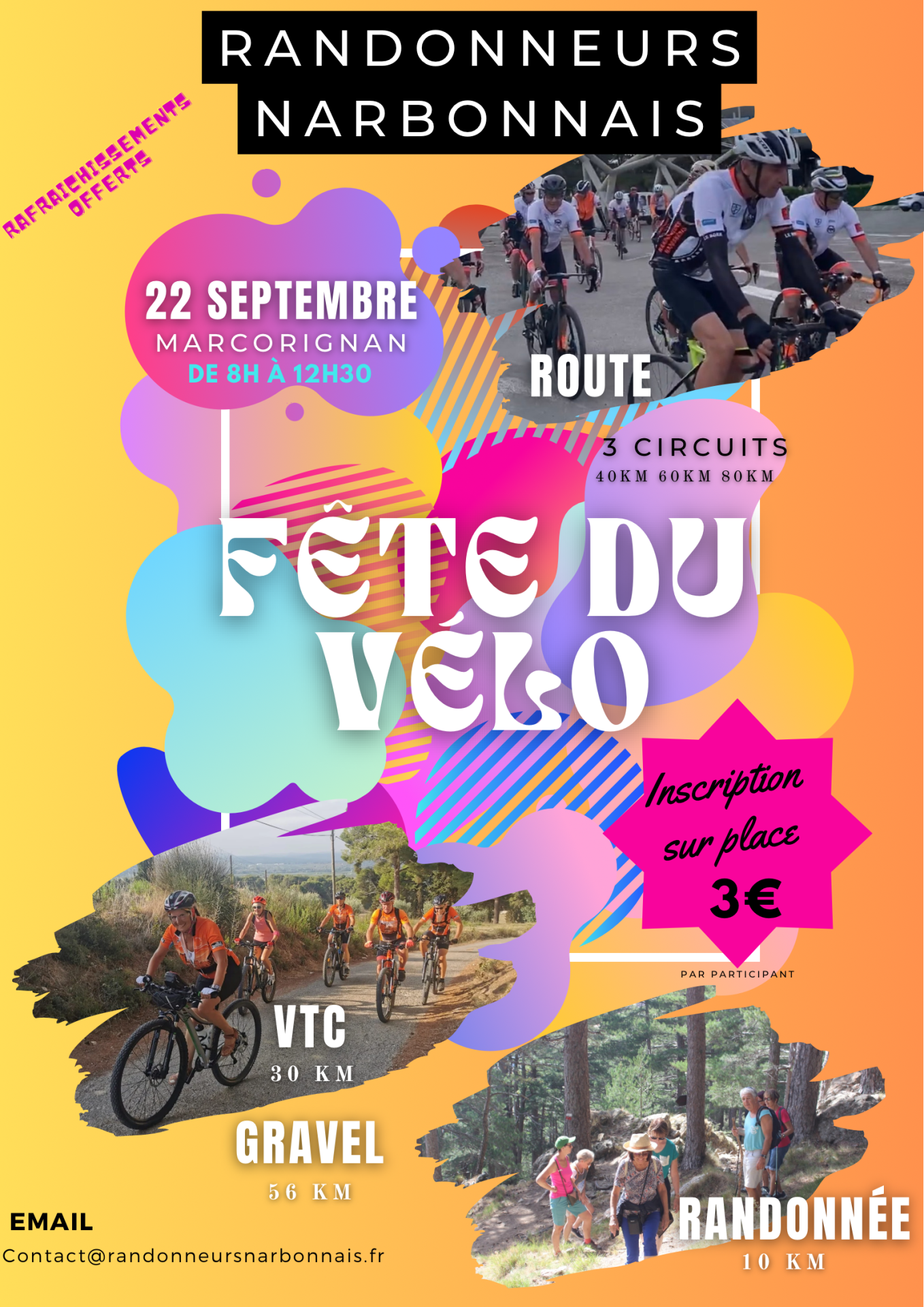 Affichette fete du velo 2024