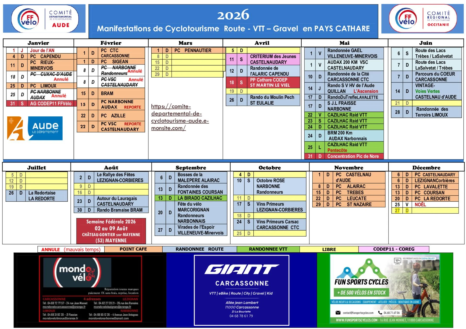 Calendrier 2026 recto 2