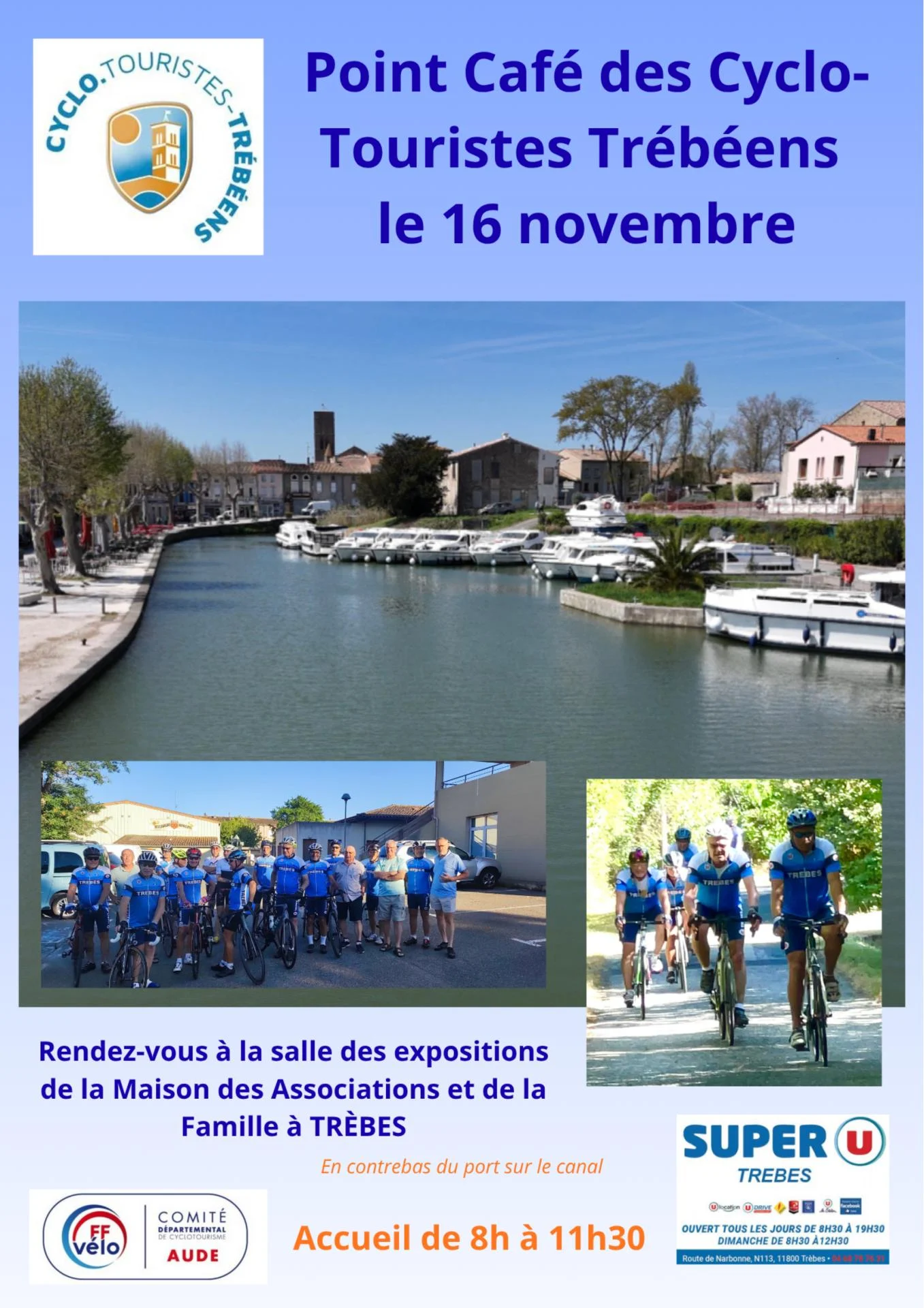 Point cafe des cyclo touristes tre be ens